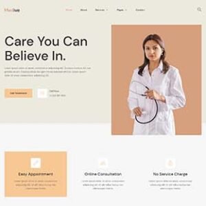 Dental website design DW-01